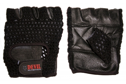 Devil Barbas - manusi simple cu plasa, fara degete