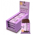 Protein Brownie - gustare energizantă cu proteine, umplută cu ciocolată