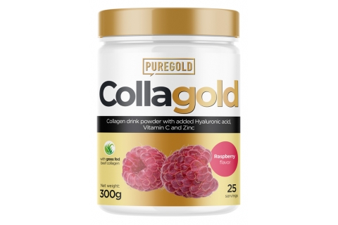 Collagen (beef) - colagen din vită, 300 grame, zmeură - PROMOȚIE