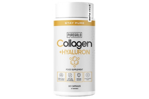 Collagen + Hyaluron - sprijin pentru starea normală a pielii, părului și sistemului imunitar