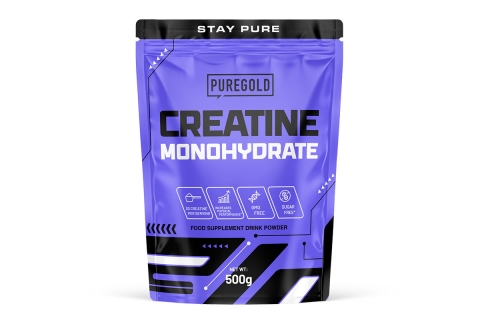 Creatine Monohydrate - crește performanța fizică, 500 grame - PROMOȚIE