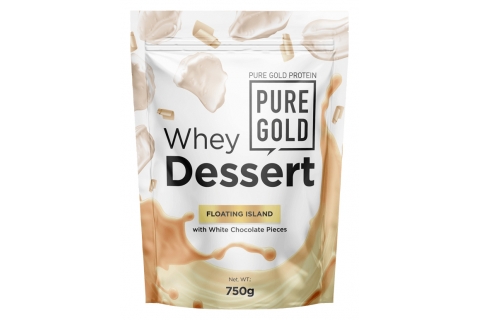 Whey Dessert - proteine din zer, cu bucăți de ciocolată