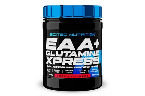 EAA + Glutamine Xpress - complex vegan cu aminoacizi fermentați și glutamină