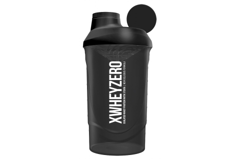 Shaker XWheyZero Black Smoke, 600ml