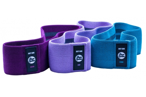 Set 3 benzi elastice textile Booty Band Set PS-4097